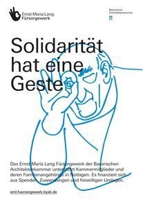 Poster Ernst Maria Lang Fürsorgewerk