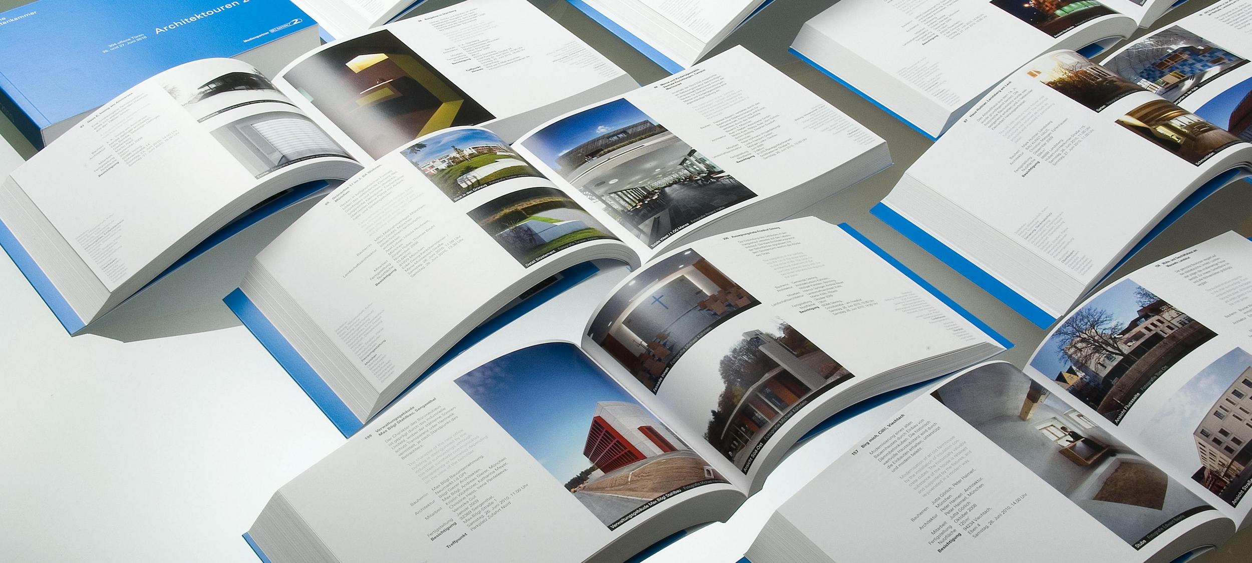 Architektouren Booklets, Foto: Kilian Stauss
