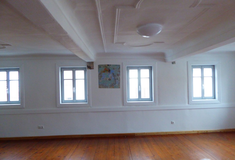 Saal im Obergeschoss; Foto: Gert Bayer