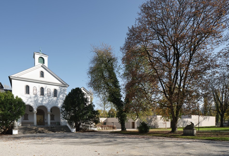 Neubau Krematorium und Trauerhalle; Foto: Stefan Müller-Naumann